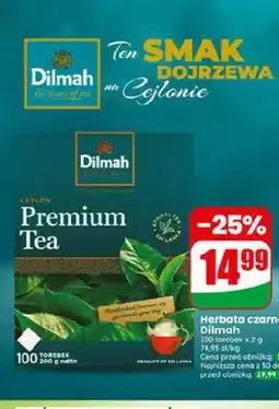 Dino Herbata czarna Dilmah Premium Tea oferta