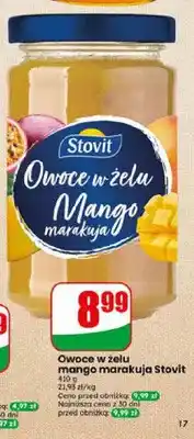 Dino Owoce w żelu mango marakuja Stovit oferta