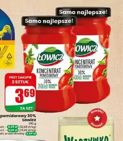 Dino Koncentrat pomidorowy 30% Łowicz oferta