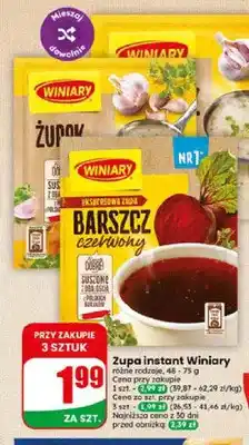 Dino Zupa instant Żurek Winiary oferta