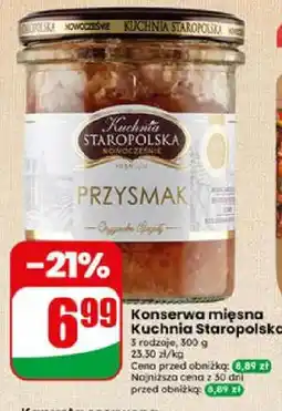 Dino Konserwa mięsna Kuchnia Staropolska Przysmak oferta