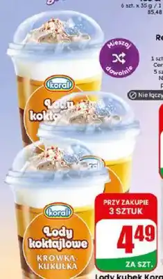 Dino Lody koktajlowe Krówka-Kukułka Koral oferta