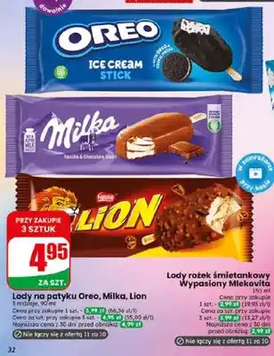 Dino Lody na patyku Oreo oferta
