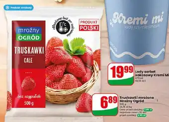 Dino Truskawki mrożone Mroźny Ogród oferta