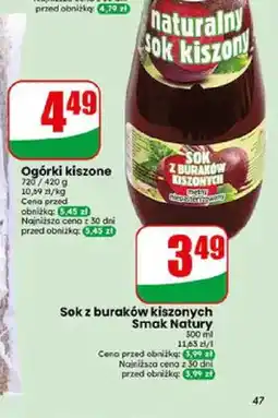 Dino Sok z buraków kiszonych Smak Natury oferta