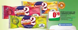 Dino Lizak owocowy sok i witaminy Nimm2 Wiśnia-Malina oferta