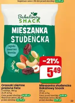 Dino Mieszanka studencka Bakaliowy Snack oferta