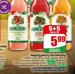 Dino Napój piwny Somersby Cherry & Apple oferta