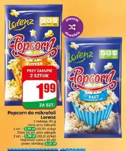 Dino Popcorn do mikrofali maślany Lorenz oferta