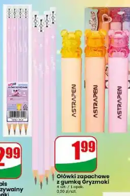 Dino Ołówki zapachowe z gumką Gryzmaki oferta