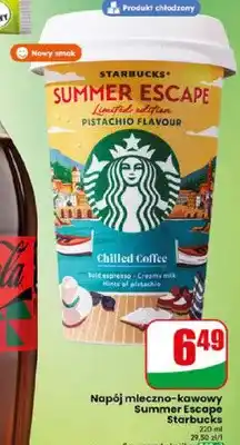 Dino Napój mleczno-kawowy Starbucks Summer Escape Pistachio Flavour oferta