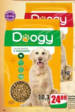 Dino Sucha karma dla psa z kurczakiem Doogy oferta