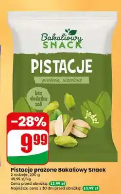 Dino Pistacje prażone niesolone Bakaliowy Snack oferta