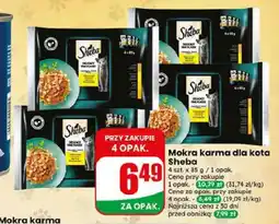 Dino Mokra karma dla kota Sheba oferta