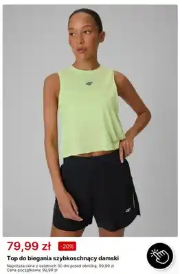 Top do biegania szybkoschnący damski 4F