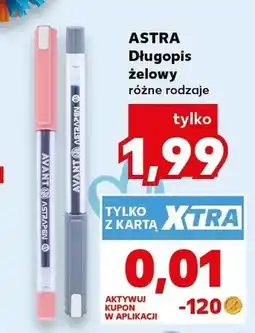Kaufland Długopis żelowy Astra Avant oferta