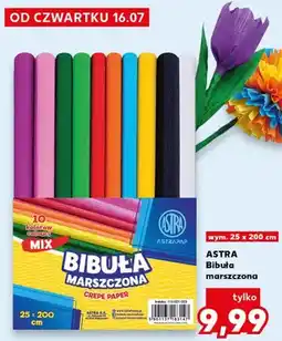 Kaufland Bibuła marszczona Astra 25x200 cm oferta
