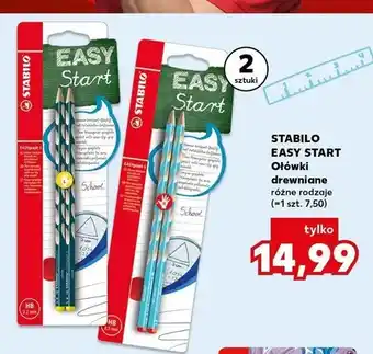Kaufland Ołówki drewniane Stabilo Easy Start 2-pak oferta