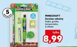 Kaufland Zestaw szkolny Minecraft 5 elementów oferta
