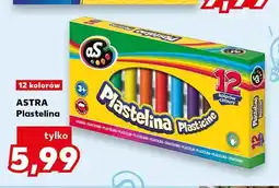 Kaufland Plastelina Astra 12 kolorów oferta