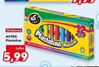 Kaufland Plastelina Astra 12 kolorów oferta