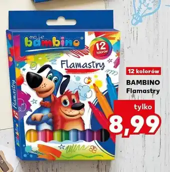 Kaufland Flamastry Bambino 12 kolorów oferta