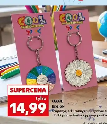 Kaufland Brelok obrotowy COOL oferta