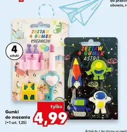 Kaufland Gumki do mazania Księżniczki 4-pak oferta