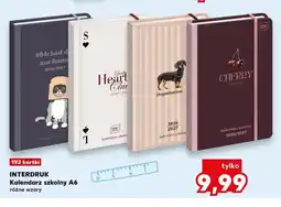 Kaufland Kalendarz szkolny A6 Interdruk 192 kartki oferta