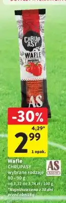 Intermarche Wafle paprykowe Chrupasy As oferta