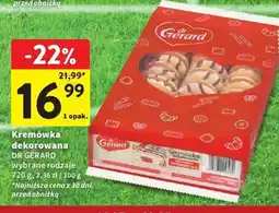 Intermarche Kremówka dekorowana Dr Gerard oferta