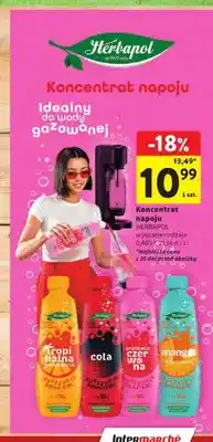 Intermarche Koncentrat napoju Herbapol tropikalna pomarańcza oferta