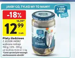 Intermarche Płaty śledziowe Bismarck Z Jezior i Mórz oferta