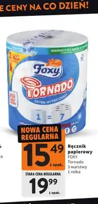 Intermarche Ręcznik papierowy Foxy Tornado 3-warstwowy oferta