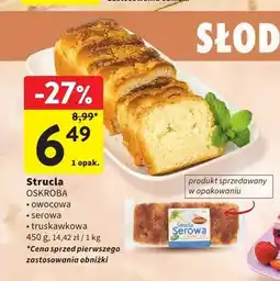 Intermarche Strucla owocowa Oskroba oferta