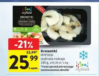 Intermarche Krewetki Myfood oferta