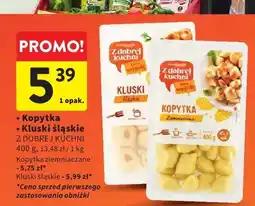 Intermarche Kluski śląskie Z Dobrej Kuchni oferta
