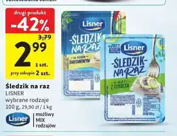 Intermarche Śledzik na raz Lisner w sosie śmietankowym oferta