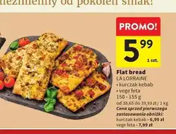 Intermarche Flat bread La Lorraine kurczak kebab oferta