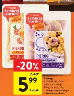 Intermarche Pierogi ruskie Z Dobrej Kuchni oferta