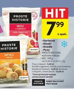 Intermarche Knedle z truskawkami Proste Historie oferta