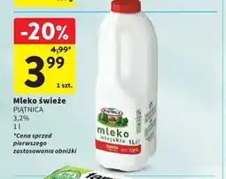 Intermarche Mleko świeże Piątnica 3,2% oferta