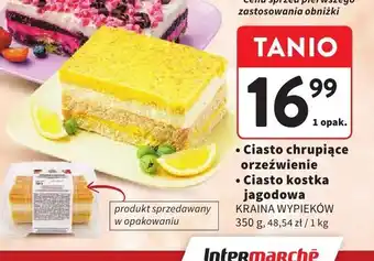 Intermarche Ciasto chrupiące orzeźwienie Kraina Wypieków oferta