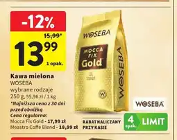 Intermarche Kawa mielona Woseba Mocca Fix Gold oferta