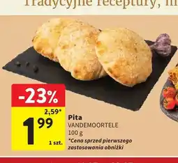 Intermarche Pita Vandemoortele oferta