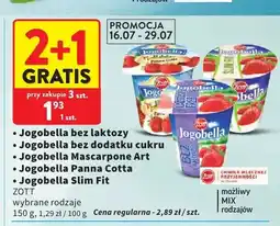 Intermarche Jogurt Jogobella bez laktozy oferta