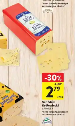Intermarche Ser Edam Królewiecki Spomlek oferta