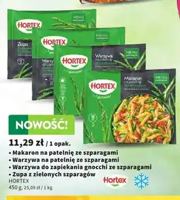 Intermarche Makaron na patelnię ze szparagami Hortex oferta