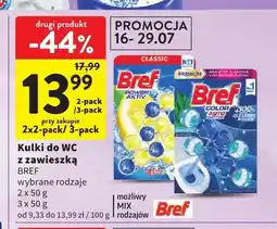 Intermarche Kulki do WC z zawieszką Bref 2-pack oferta