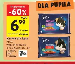 Intermarche Karma dla kota Felix Junior 4-pak oferta